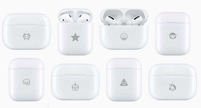 Лазерная гравировка Apple AirPods во Львове
